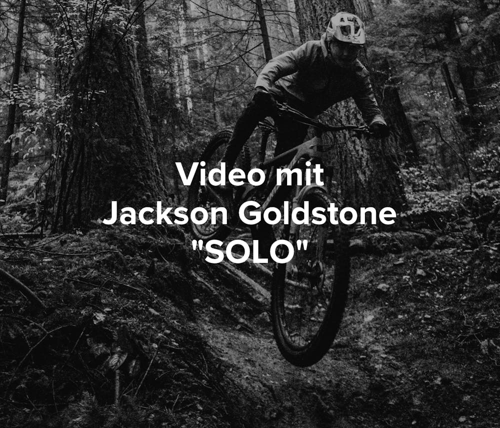 Jackson Goldstone riding the Santa Cruz Bicycles 5010
