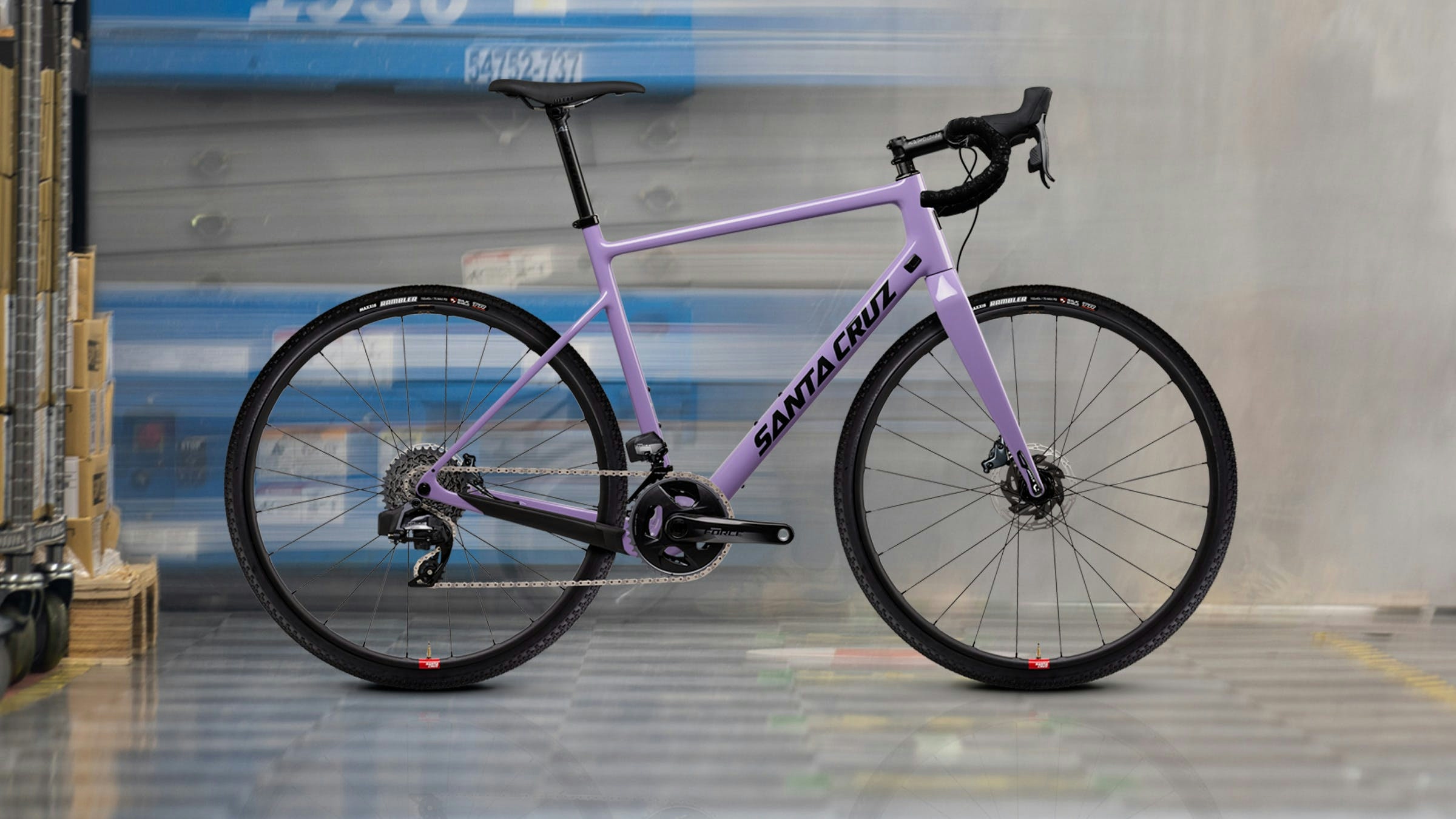 2022 Santa Cruz Stigmata gravel bike in purple