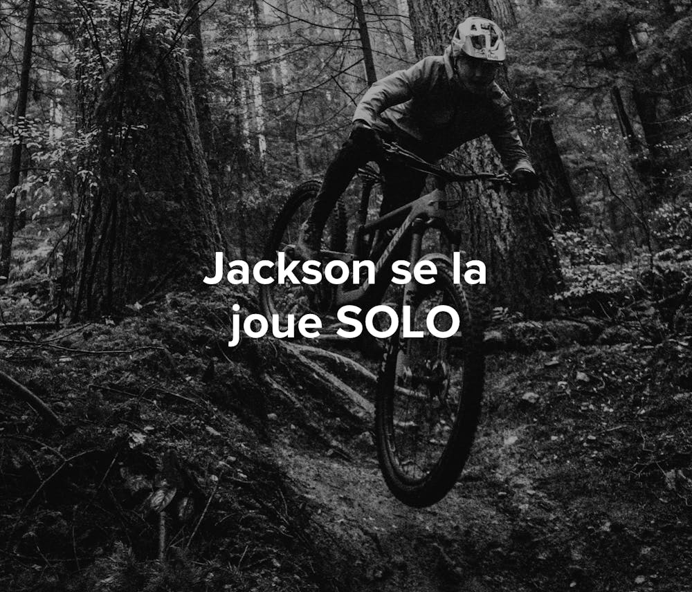 Jackson Goldstone riding the Santa Cruz Bicycles 5010