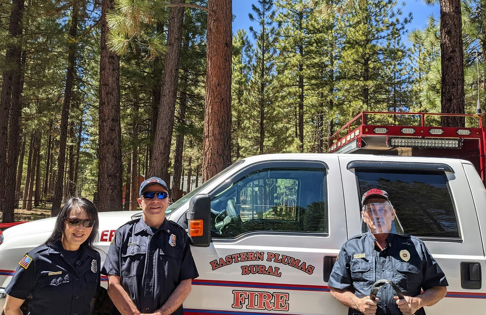 3 members of Eastern Plumas Fire Department