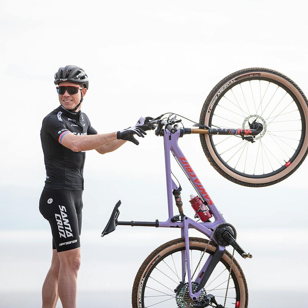 Maxime Marotte with Blur XC bike