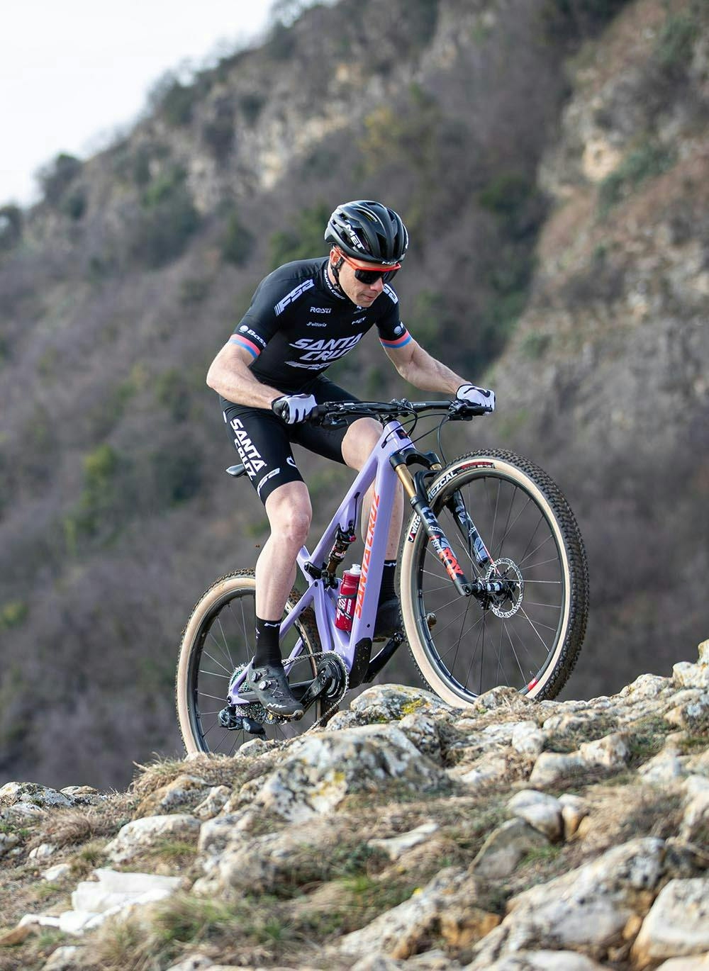Maxime Marotte riding his Santa Cruz Blur