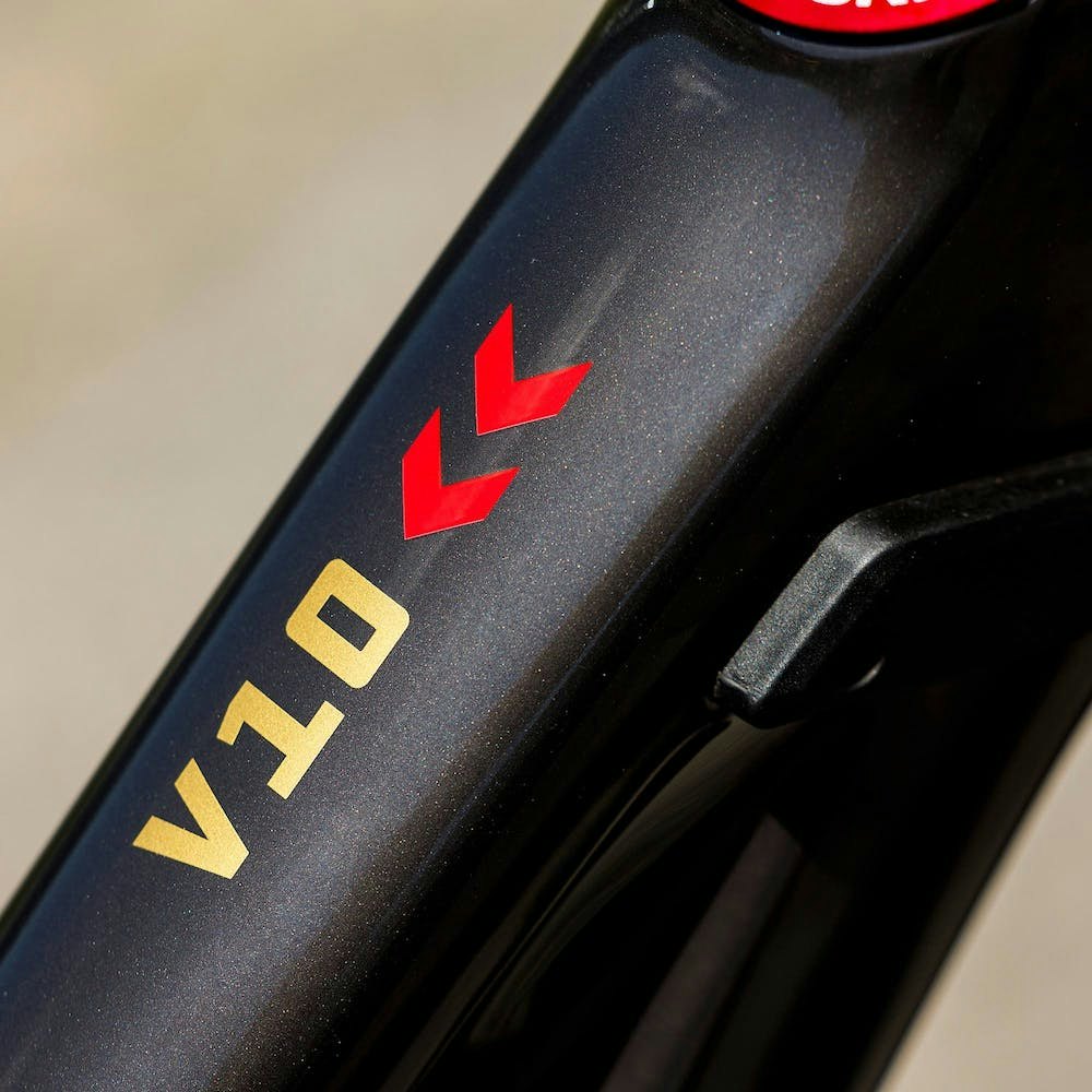 Greg Minnaar's custom V10