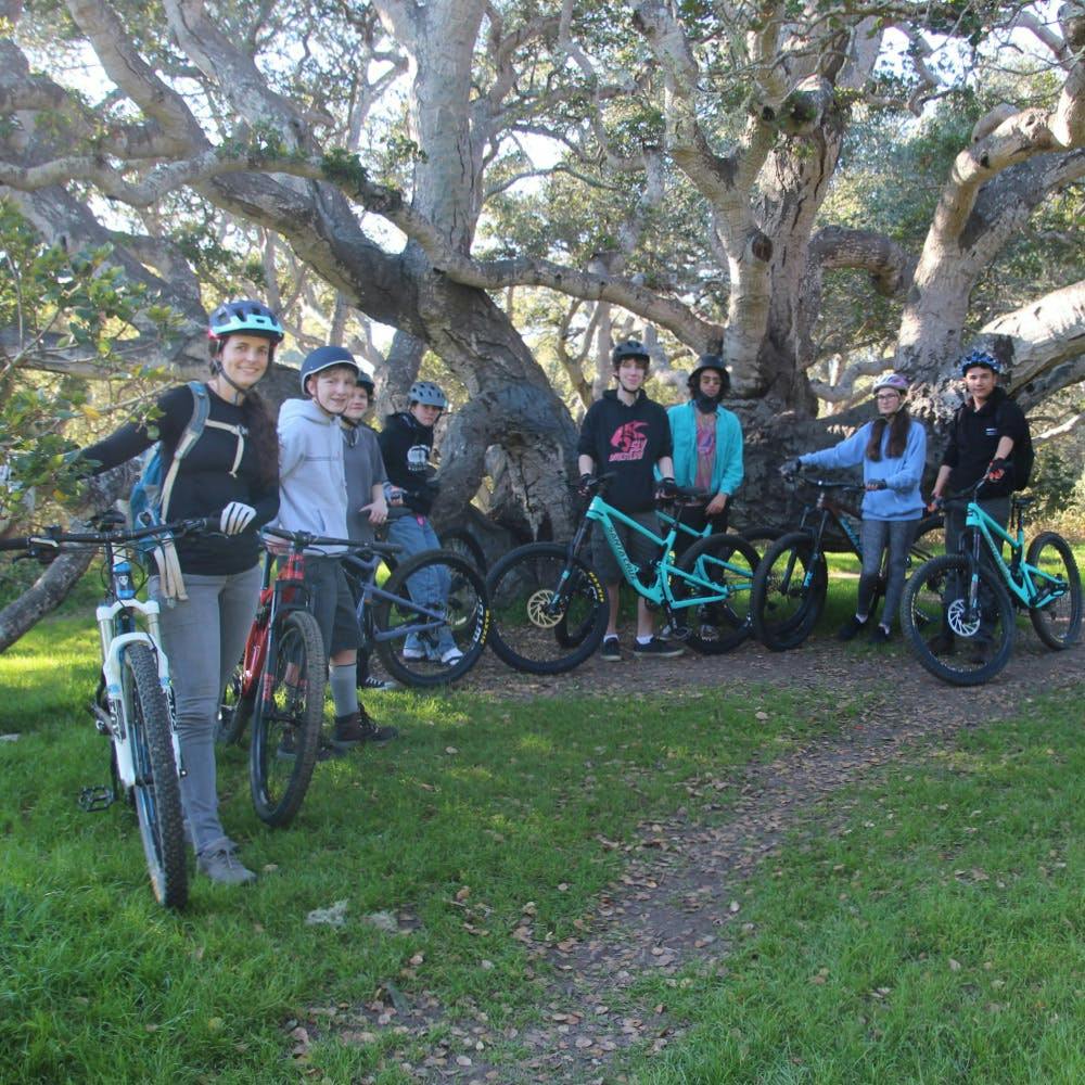 Cypress Charter High School: Teaching bicycle safety, etiquette, and trail maintenance 