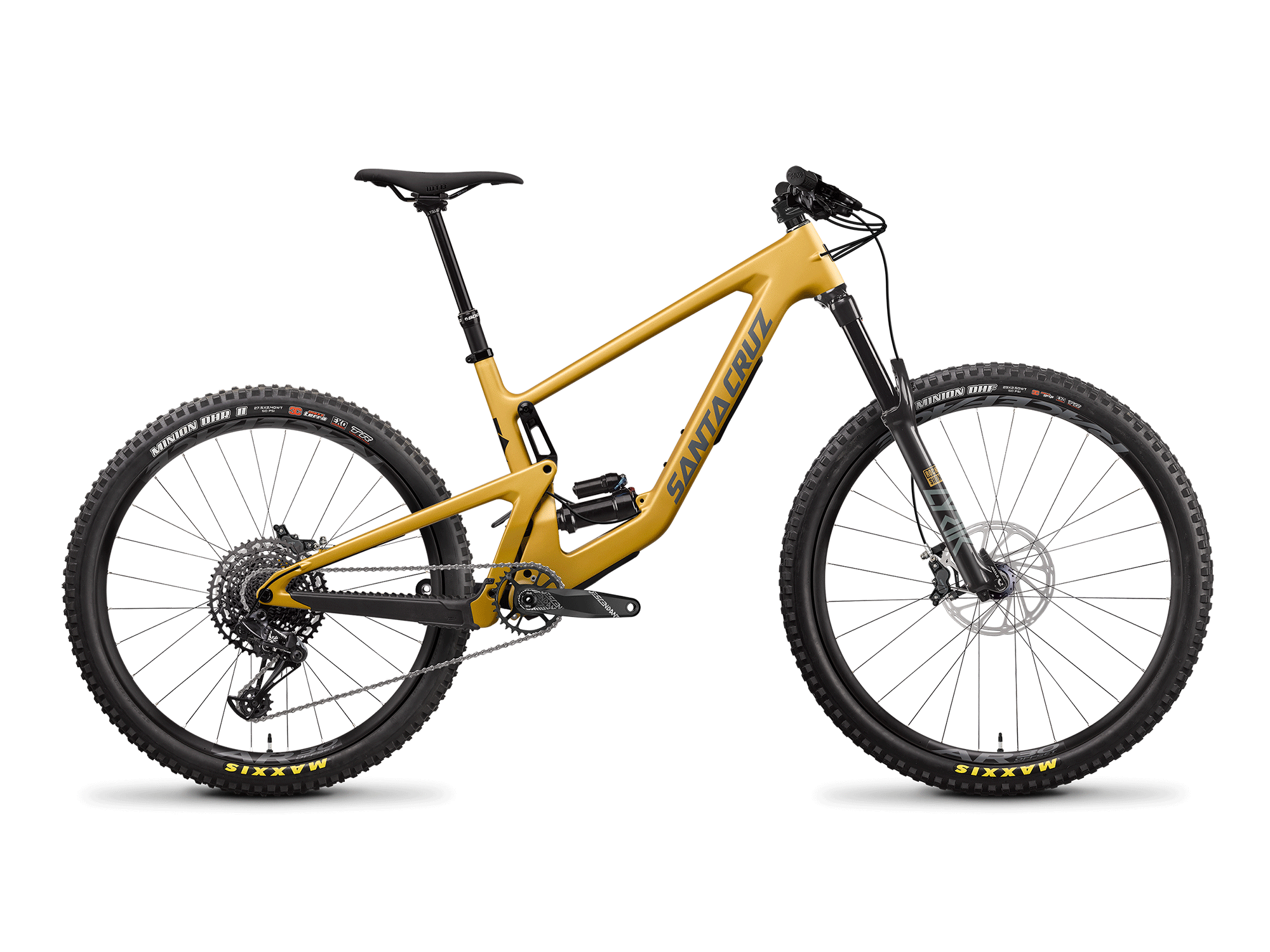 Santa Cruz Bicycles Bronson full suspension carbon MX mountain bike