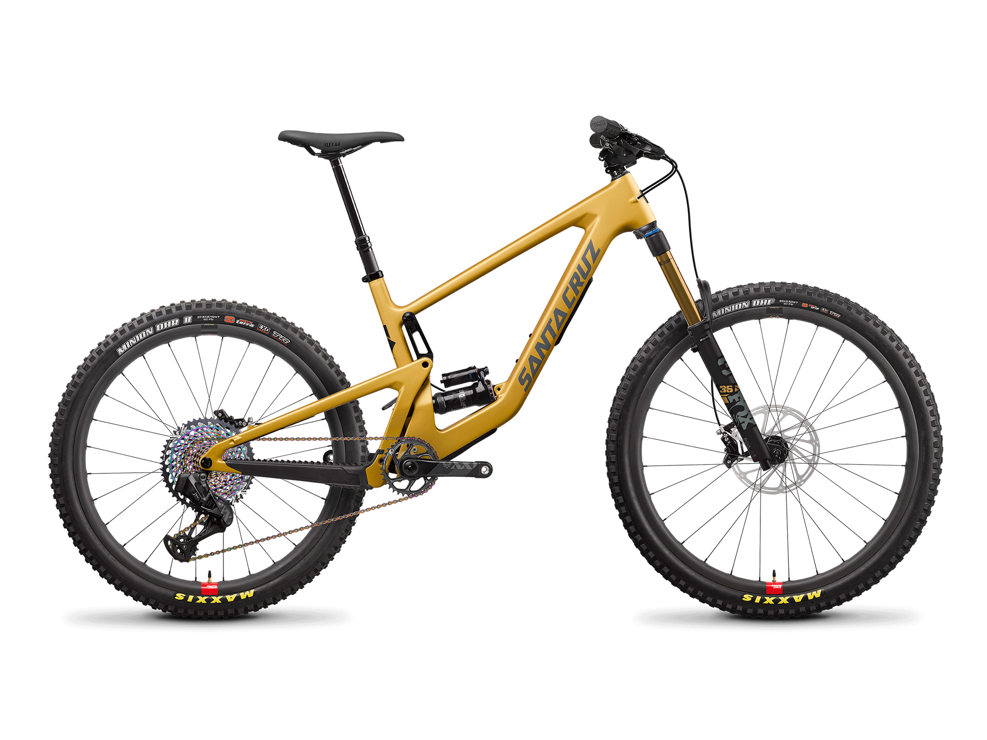 Santa Cruz Bicycles Bronson full suspension carbon MX mountain bike