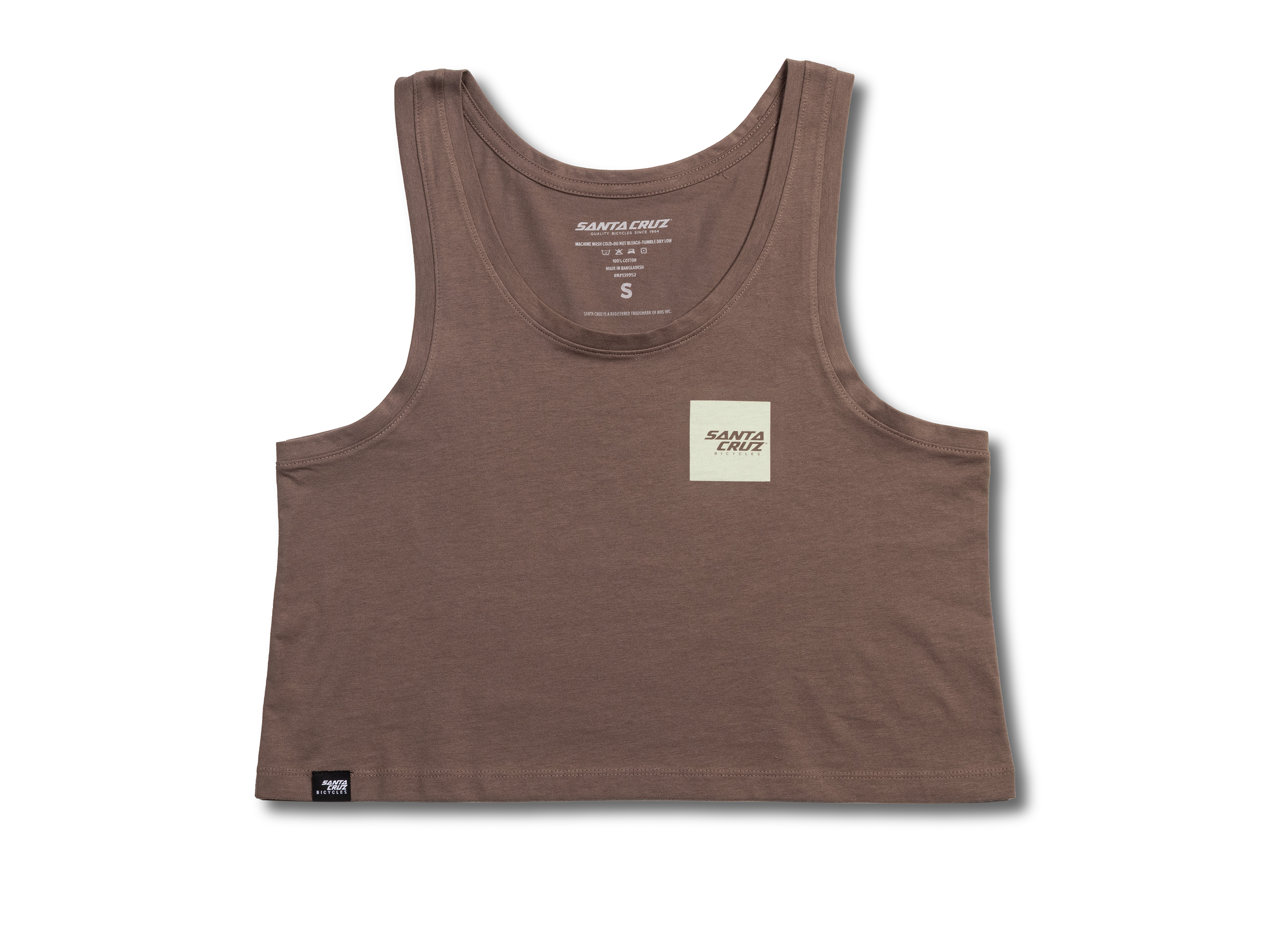 Women's Squared Blur Crop