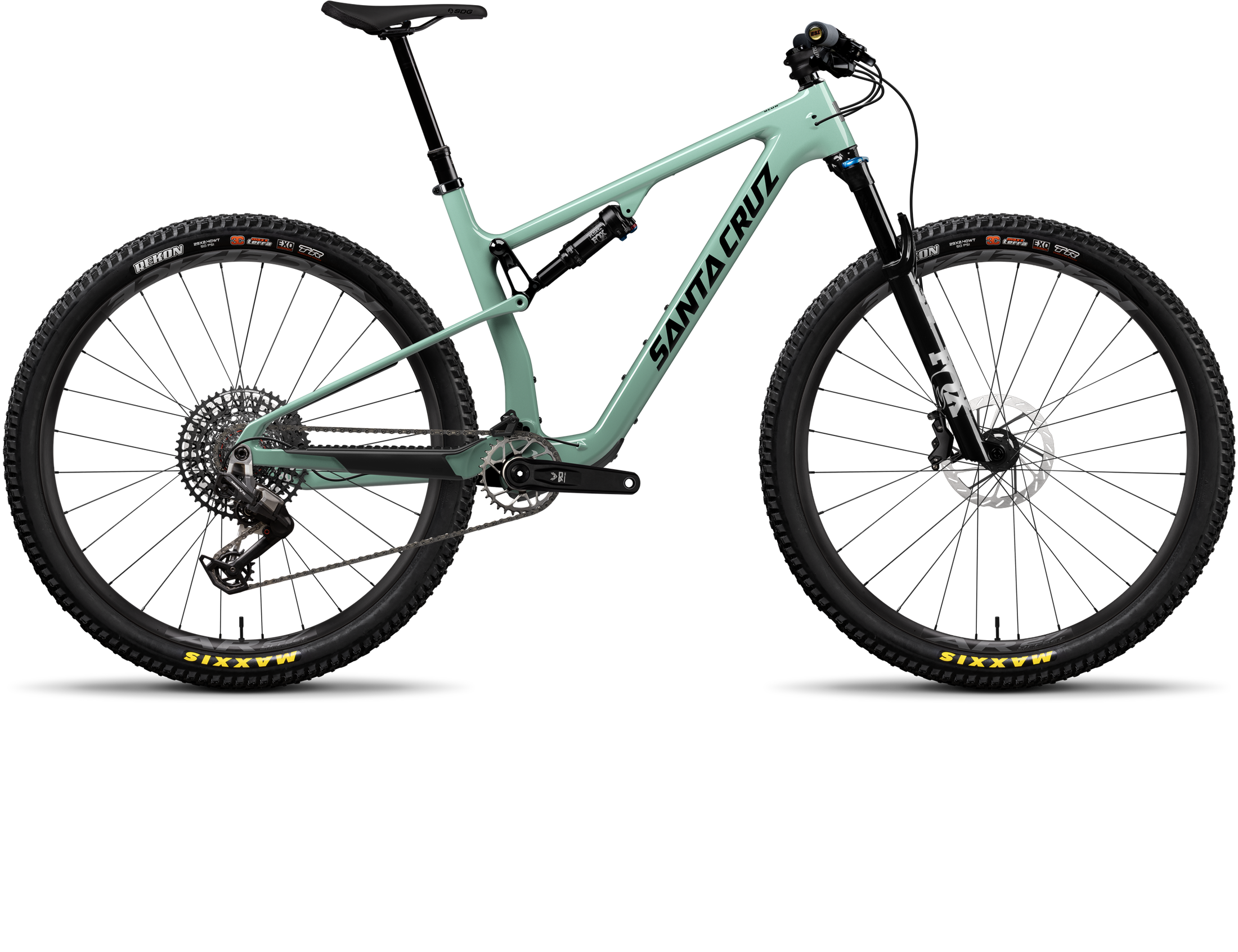 Santa Cruz Blur color teal