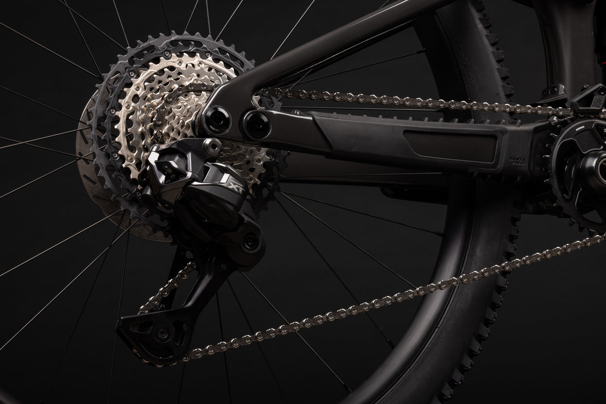 The Shimano XT Di2 Drivetrain