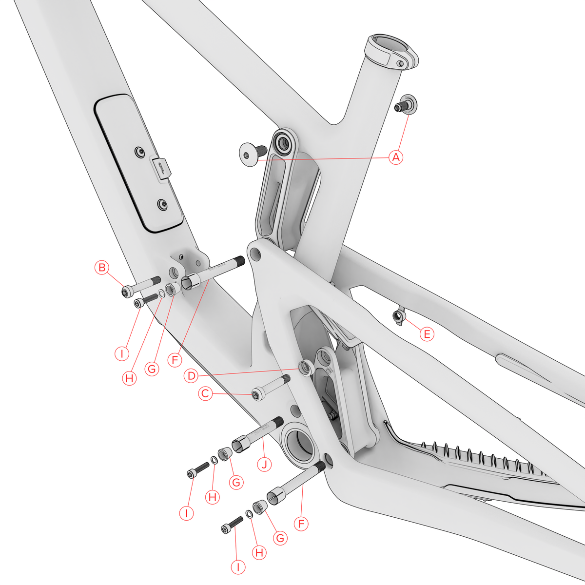 Exploded Component Hightower 3 MY24 – Santa Cruz Bicycles